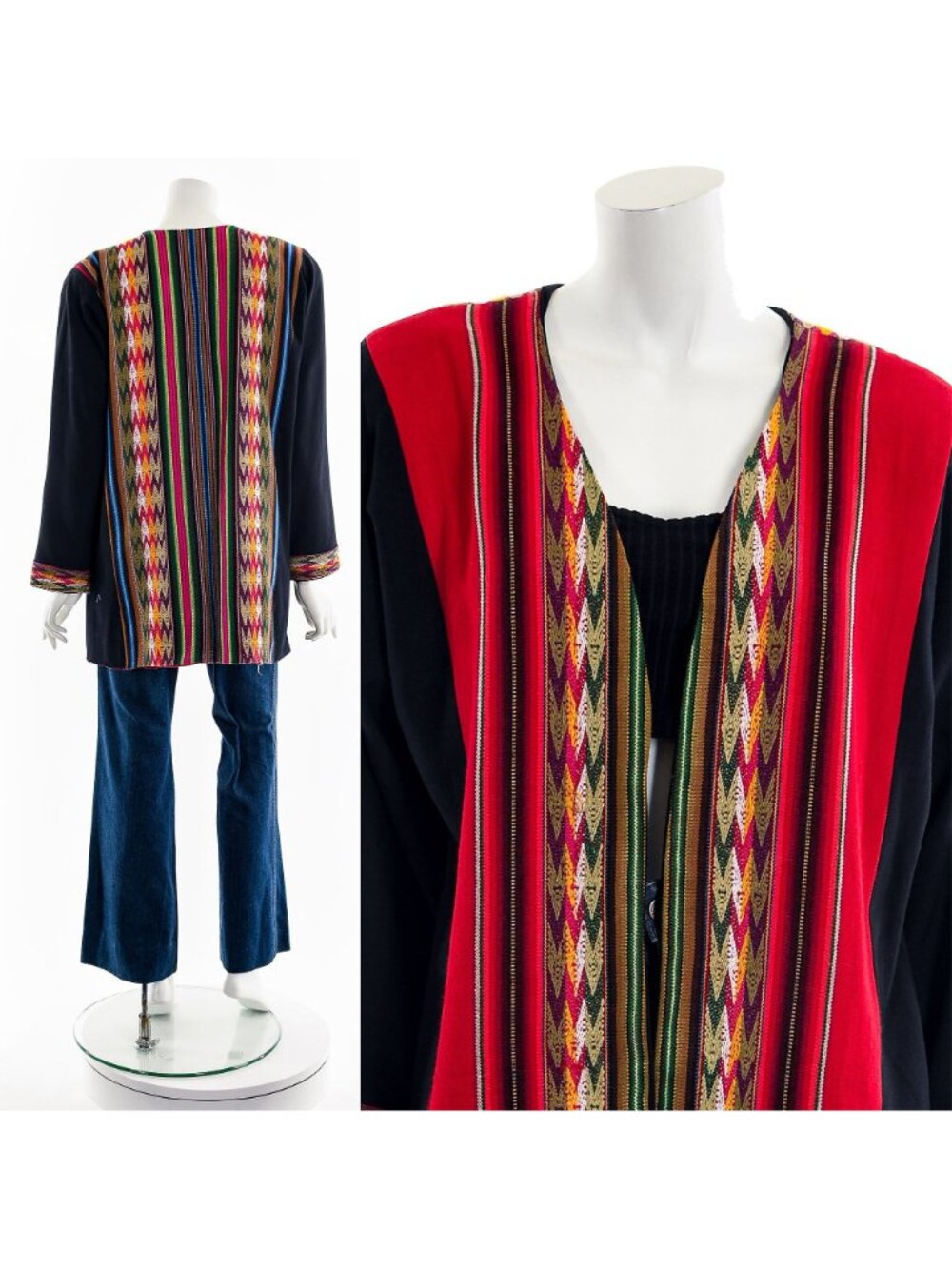 Indigenous Patterned Reversible Jacket - Picture 2 of 10
